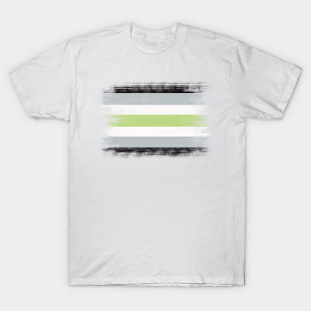 Agender flag T-Shirt by Alyen